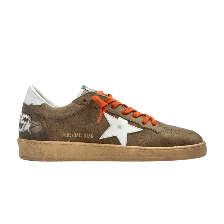 Кеды Golden Goose Ballstar, коричневый