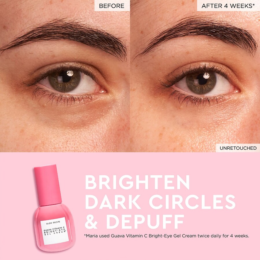 Гель-крем для глаз с витамином С и экстрактом гуавы Glow Recipe, 0.5 oz /15 mL — фото 2