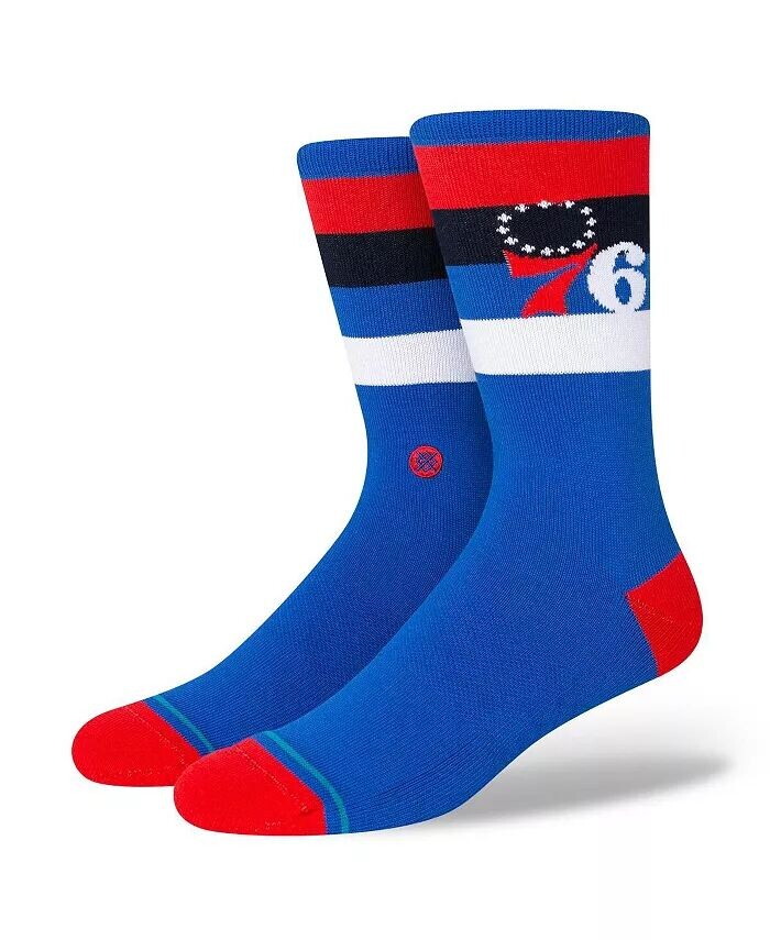 

Мужские носки Philadelphia 76ers в полоску с круглым вырезом Stance