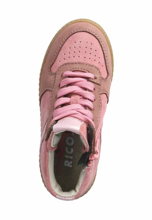 Высокие кроссовки Ricosta, Rosa Coral — фото 3