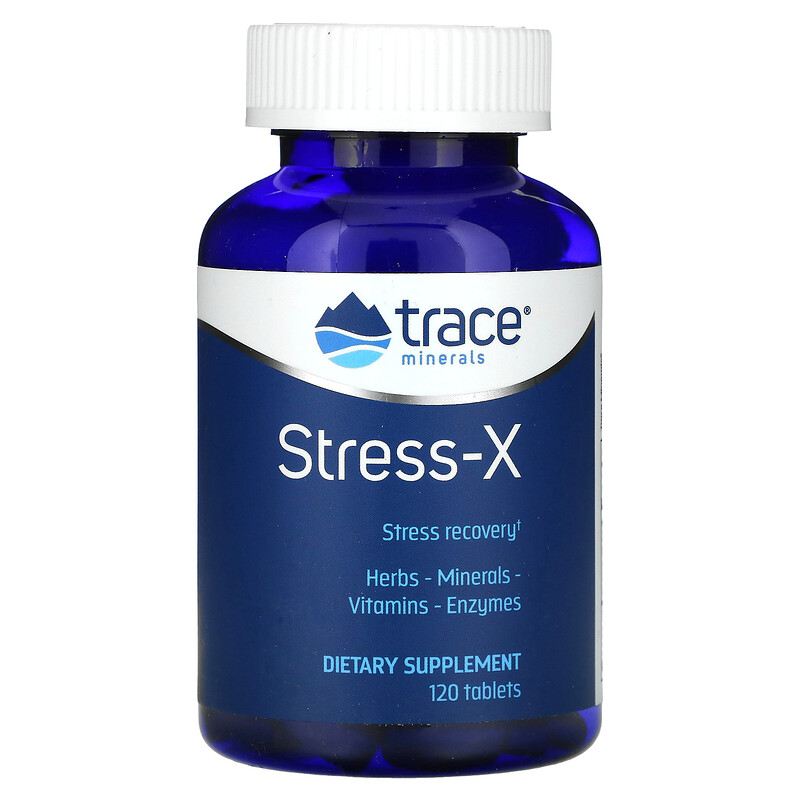

Trace, Stress-X, 120 таблеток