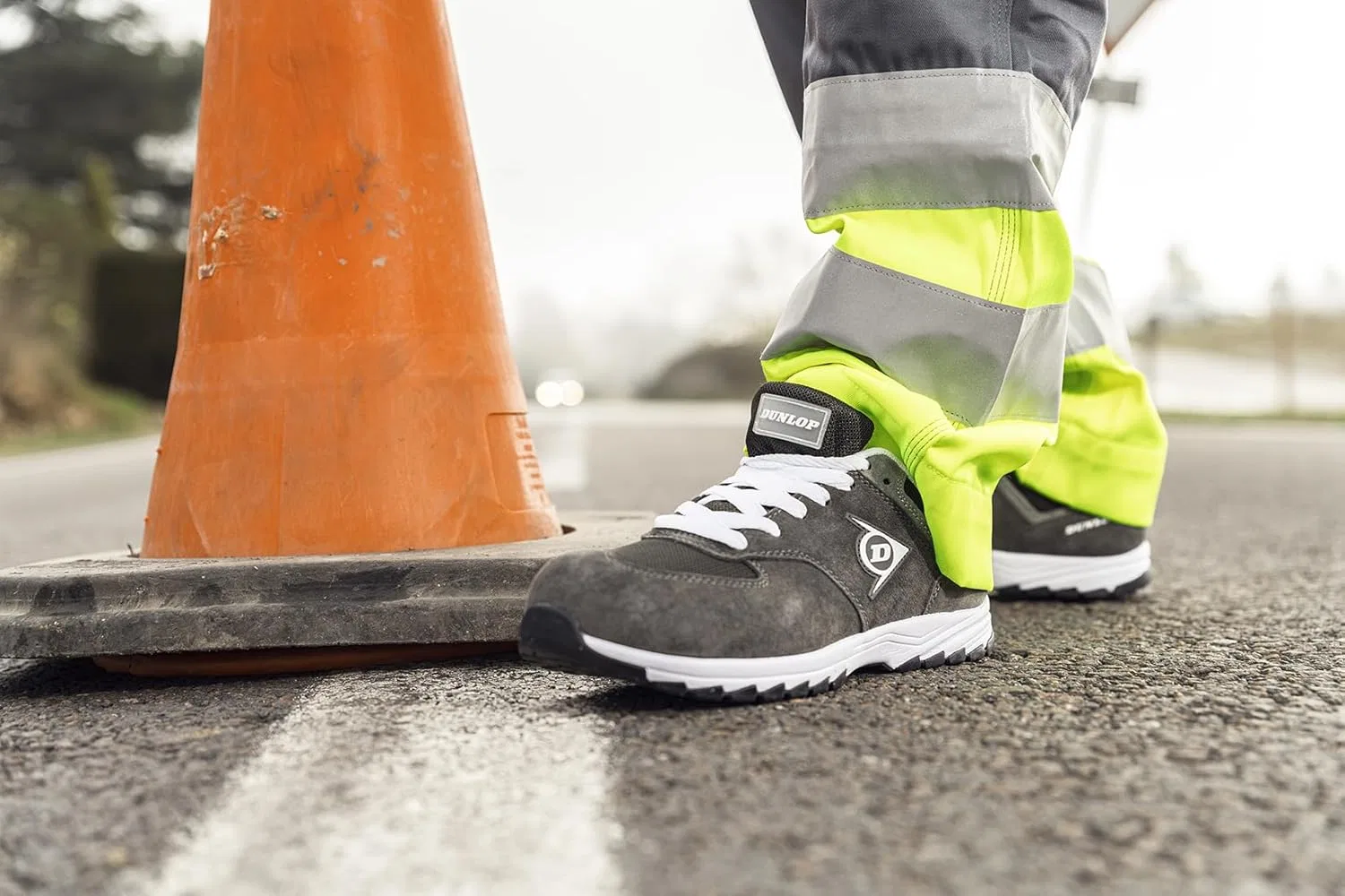 Dunlop dl0201027 - 46, обувь из сетки и замши, кожа, коричневый, размер 46 — фото 3