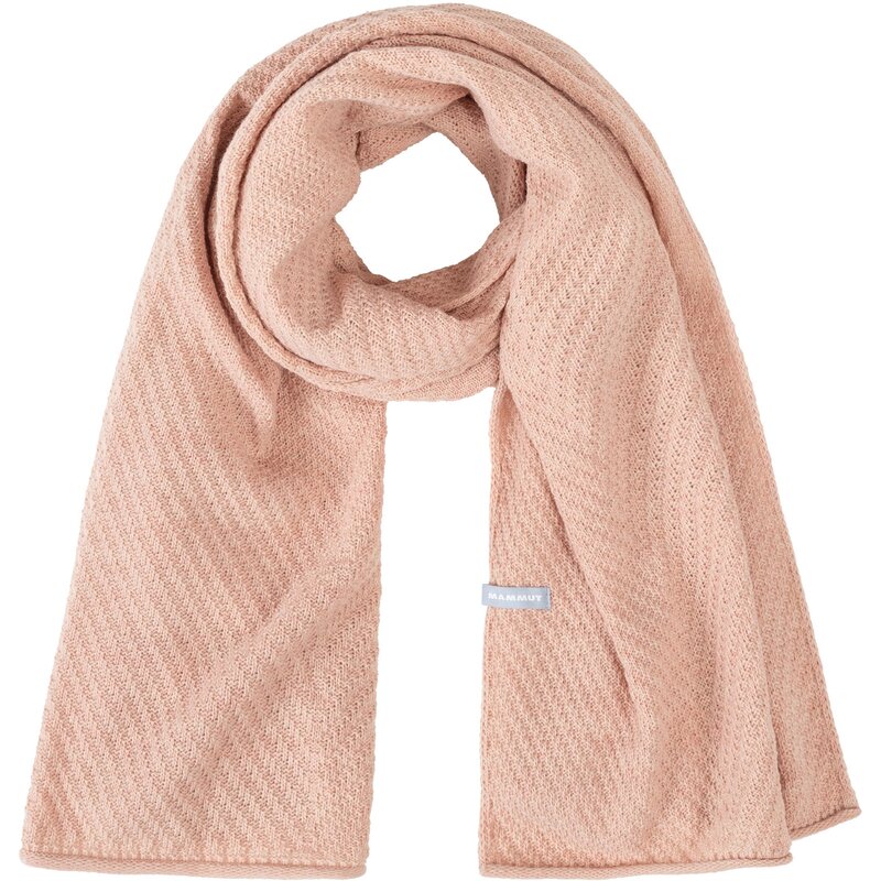 

Шарф розового цвета Mammut, черный