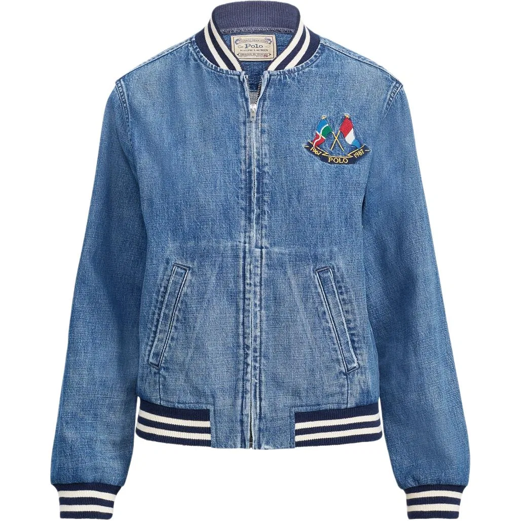 Джинсовая куртка Polo Ralph Lauren синяя