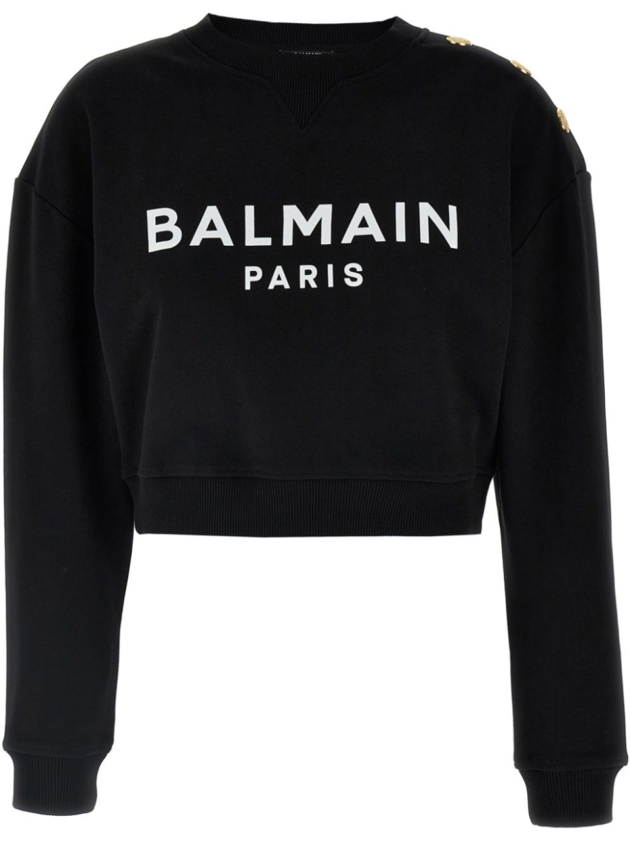 

Толстовка с логотипом Balmain, черный