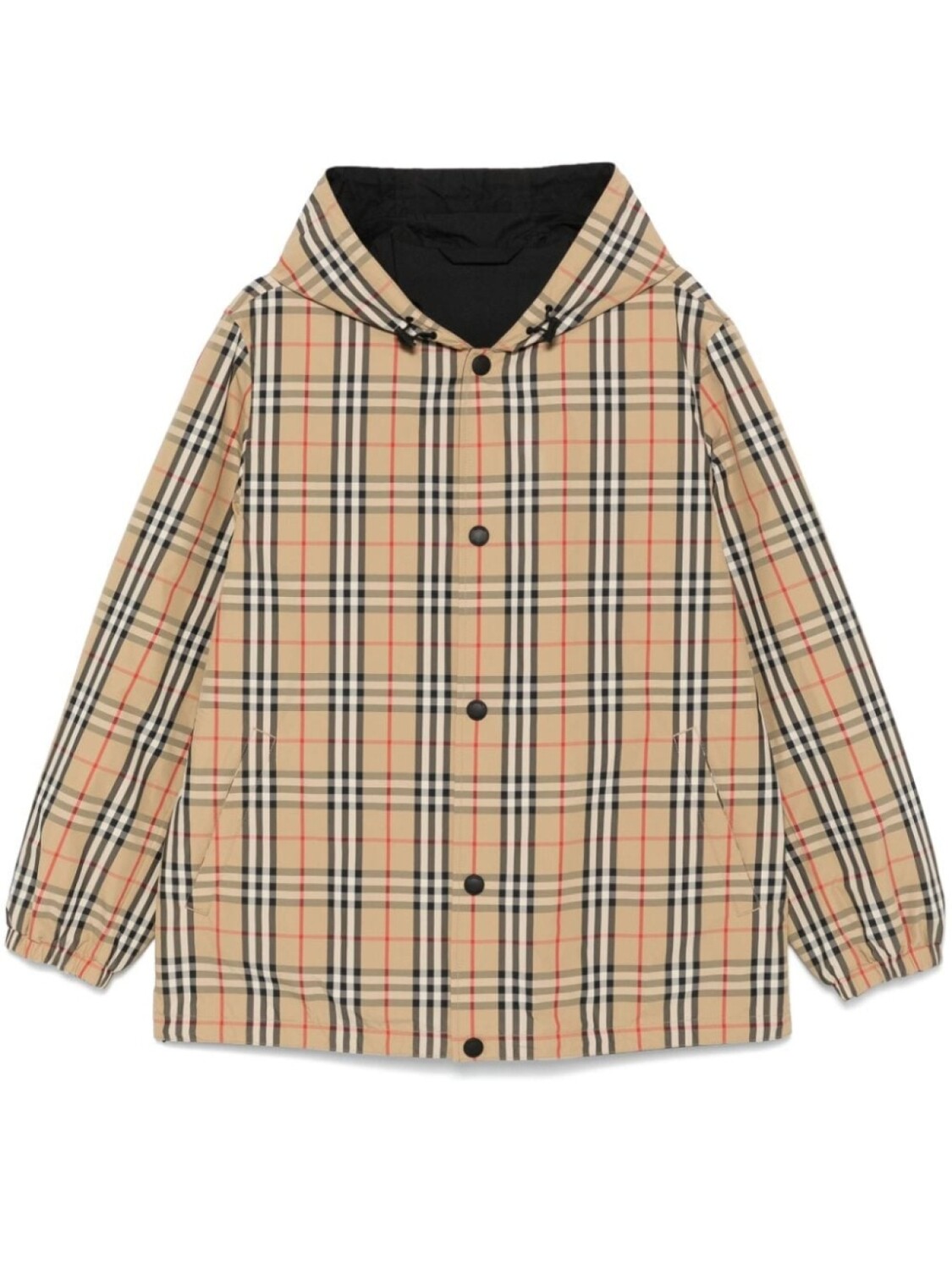 

Burberry двусторонняя куртка в клетку Vintage-Check, коричневый