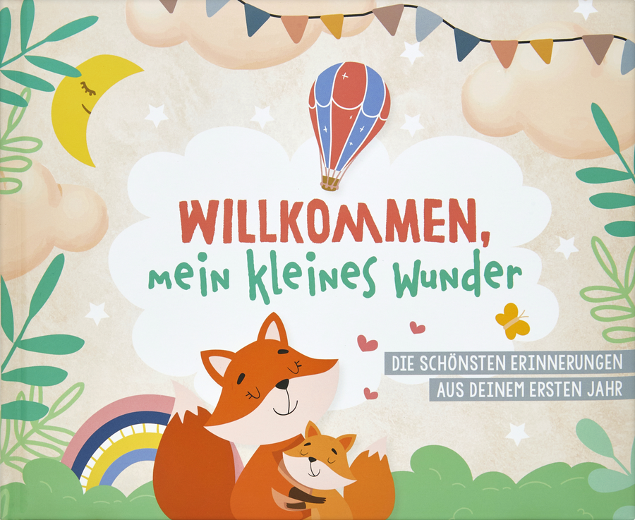 

Подводка для глаз EMF Eintragealbum Willkommen mein kleines Wunder