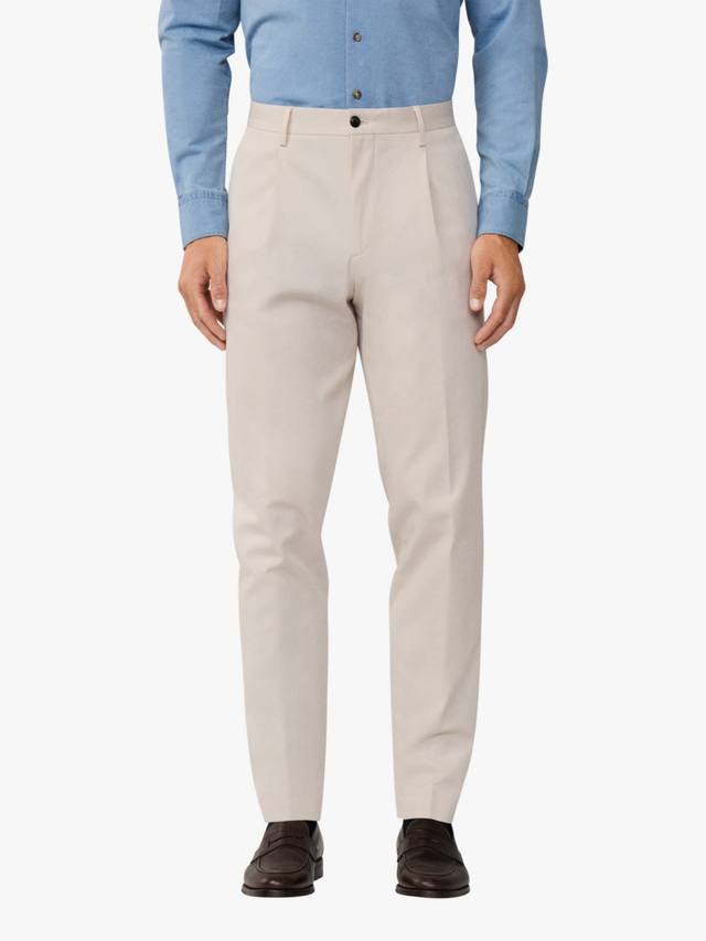 

Узкие брюки-чинос Tapered Fit Sloane Hackett London, Taupe Beige