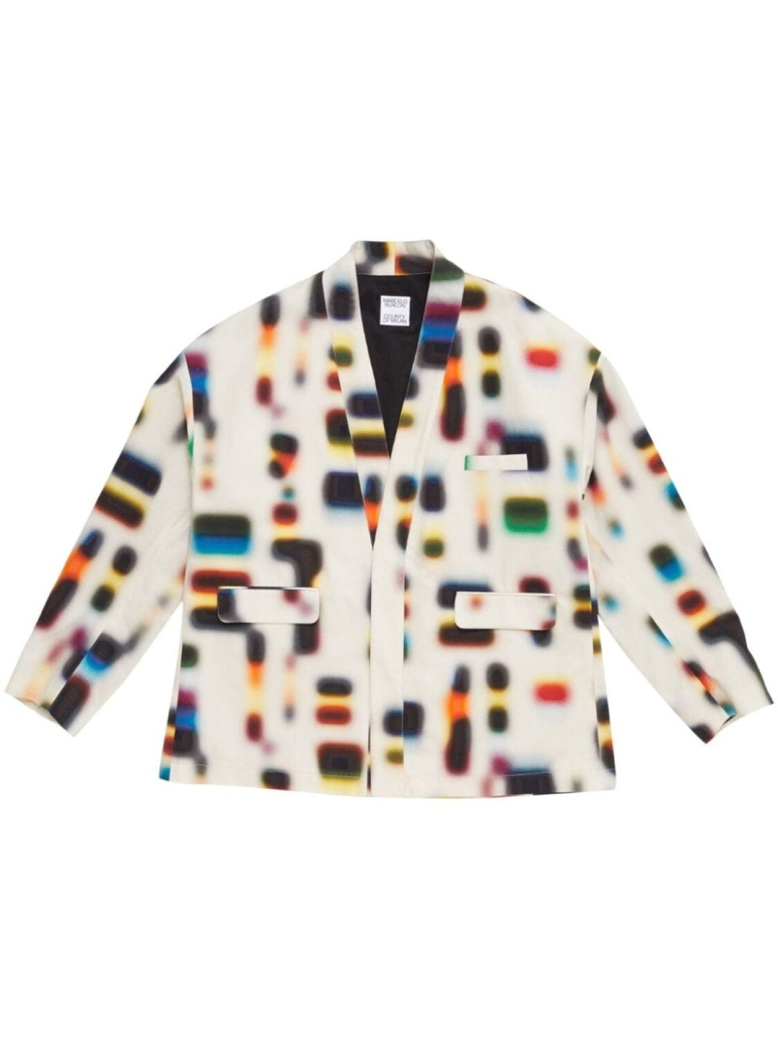 

Marcelo Burlon County of Milan пиджак Spectrum, белый