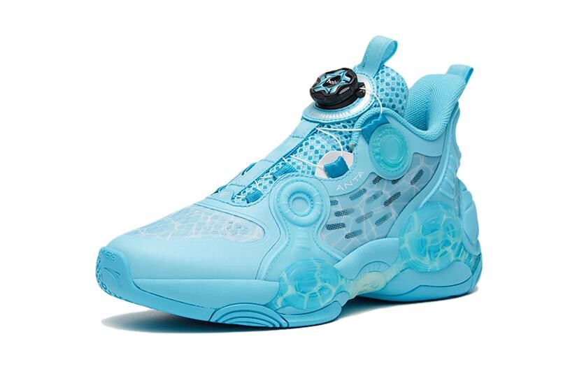 Детские баскетбольные кроссовки GS Mid-top Mercury Blue Anta Kids — фото 2