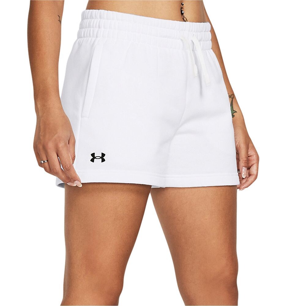 

Женские флисовые шорты Under Armour Rival, белый