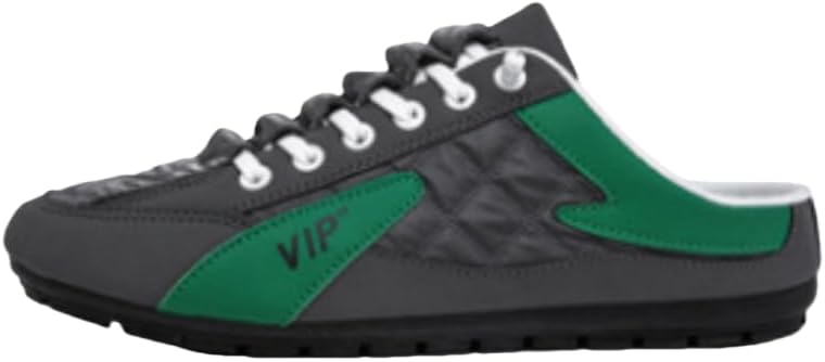 

Мужские модные повседневные летние туфли для вождения с плоской подошвой - полустелька с мягкой подошвой для комфорта и стиля Hoalox, серый