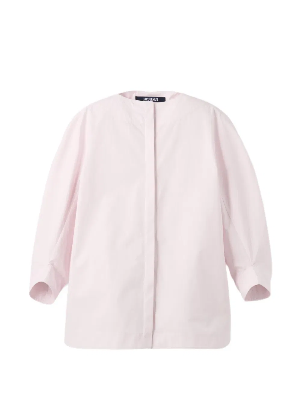 Рубашка без воротника питторе Jacquemus, розовый