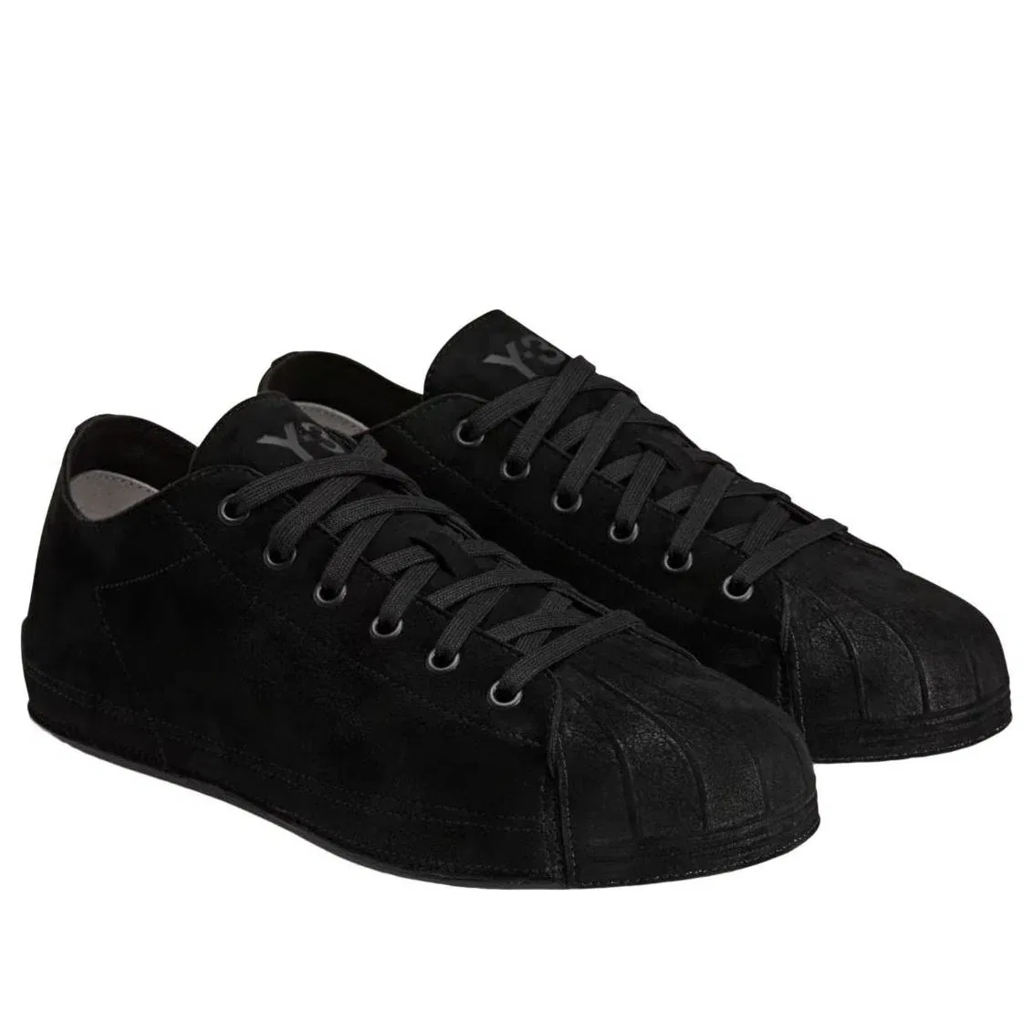 Кроссовки Adidas Y-3 Nizzastar Low 'Black' KI0854, черный — фото 4