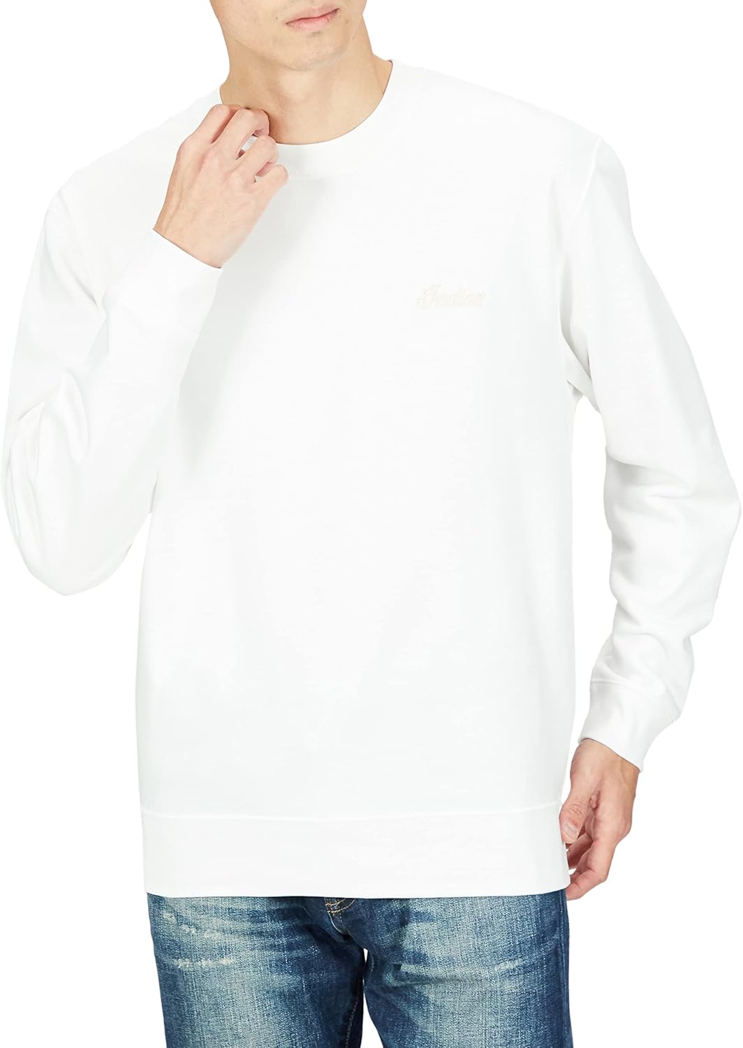 

Базовая индийская толстовка, с изображением большой головы Indian, белый