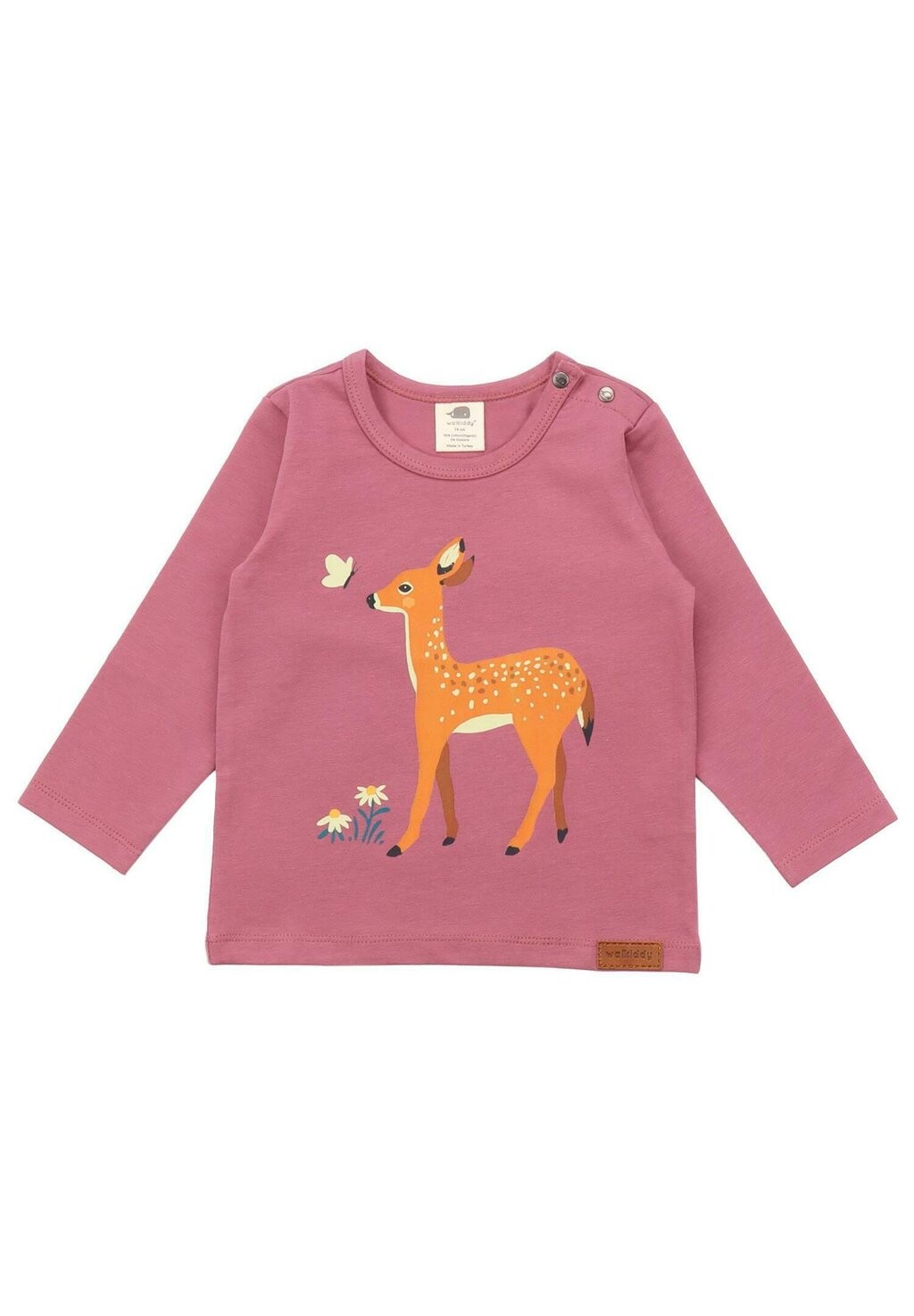 

Рубашка с длинным рукавом Walkiddy, цвет rosa
