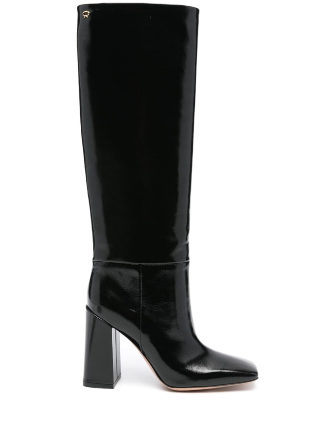 Gianvito Rossi 85мм ботинки Сантьяго, черный