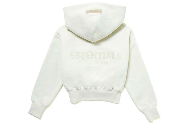 Детская толстовка Fear Of God Essentials, цвет Cheese color — фото 2