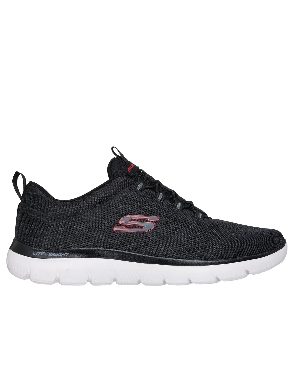 Кроссовки для тренировок, Skechers, черный/красный — фото 3