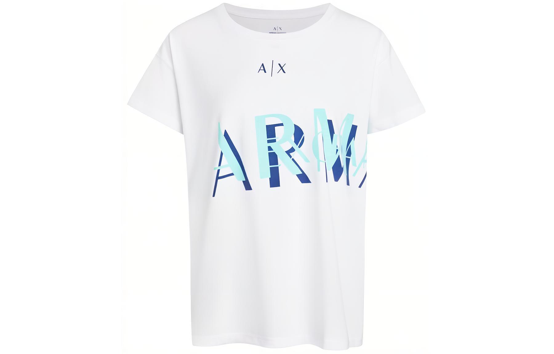 

ARMANI EXCHANGE Футболка AE женская белая