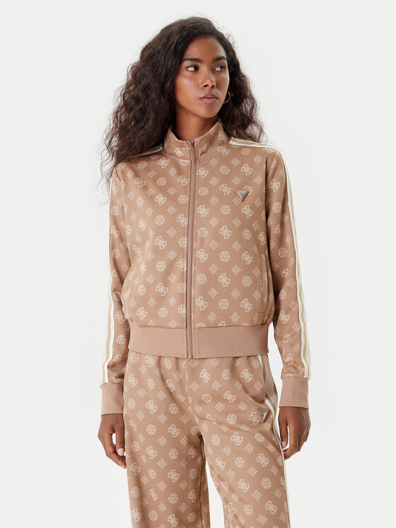 

Свитшот regular fit V5YQ07 K0282 Guess, коричневый