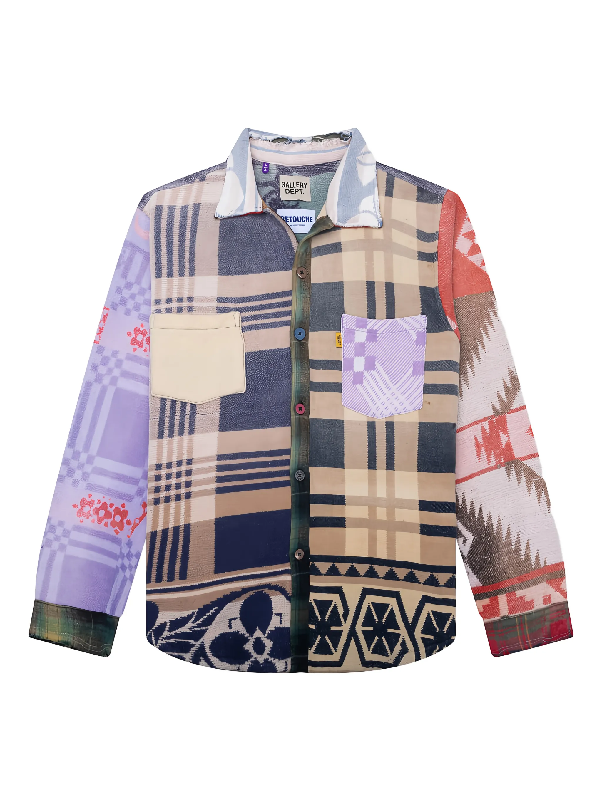 

Фланелевая рубашка Marley Gallery Dept., бежевый