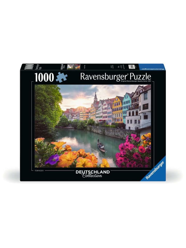 

Пазл Ravensburger из 1000 деталей: Путешествие в Тюбинген в цвете