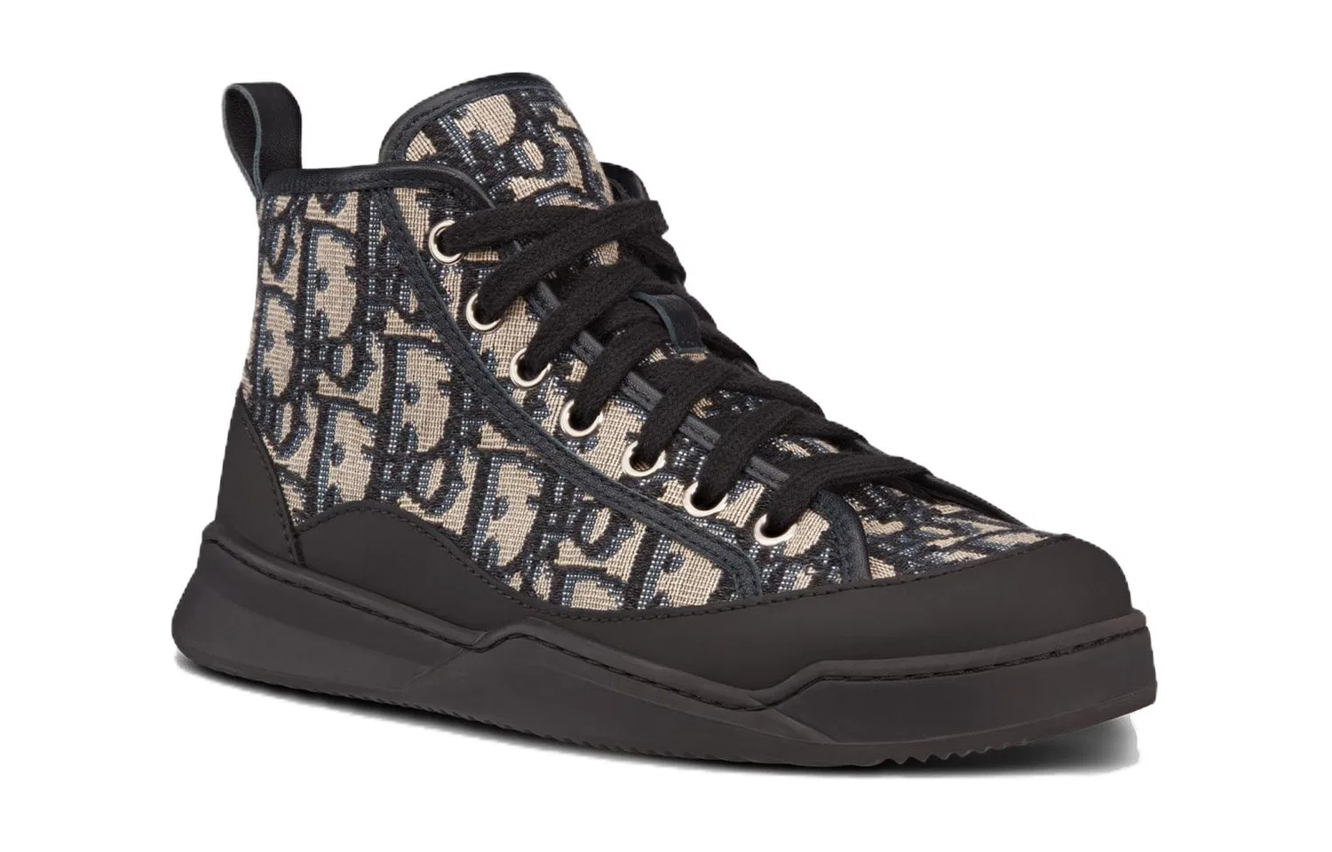 Кроссовки для скейтбординга Diorizon High Top детские Dior черные — фото 4