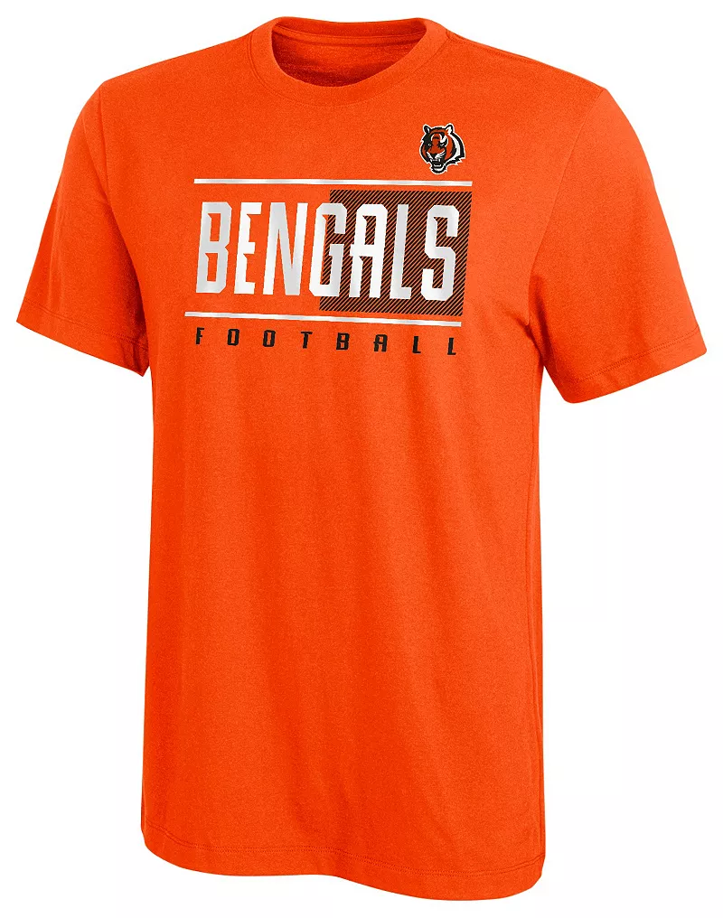 

Одежда команды НФЛ Оранжевая футболка Little Kids Cincinnati Bengals Pump Up NFL Team Apparel