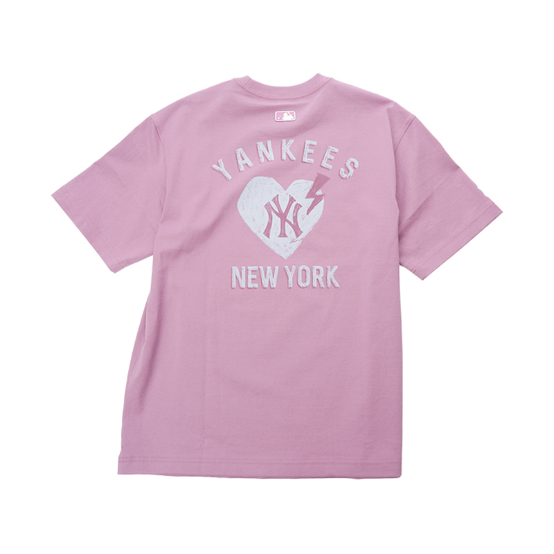

MLB Футболка Unisex New York Yankees/Темно-розовый