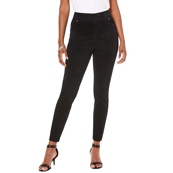 

Женские леггинсы из вельвета plus size Roaman'S, Black