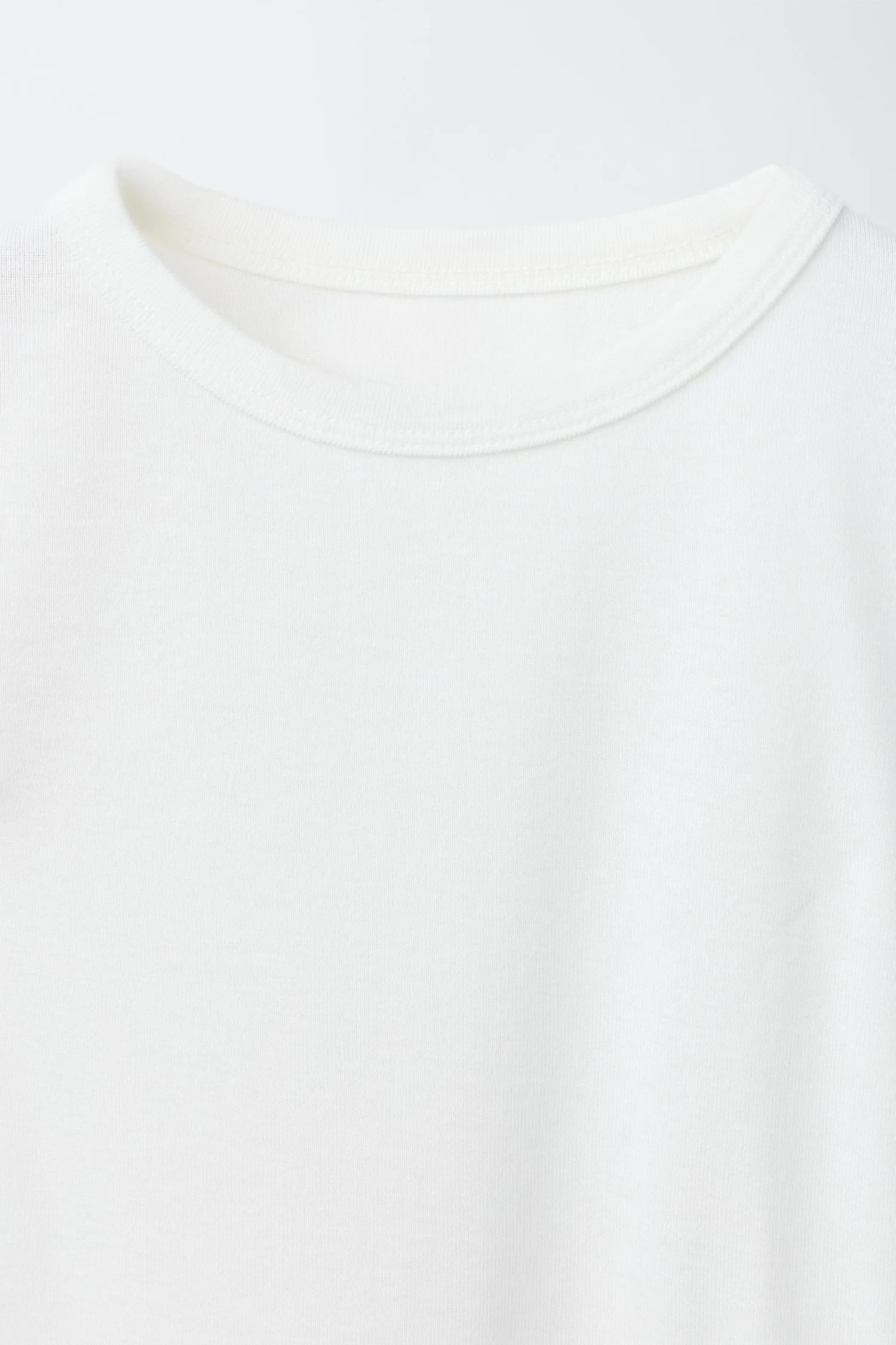 Футболка с бантиками из модала с вырезами Zara, белый — фото 3