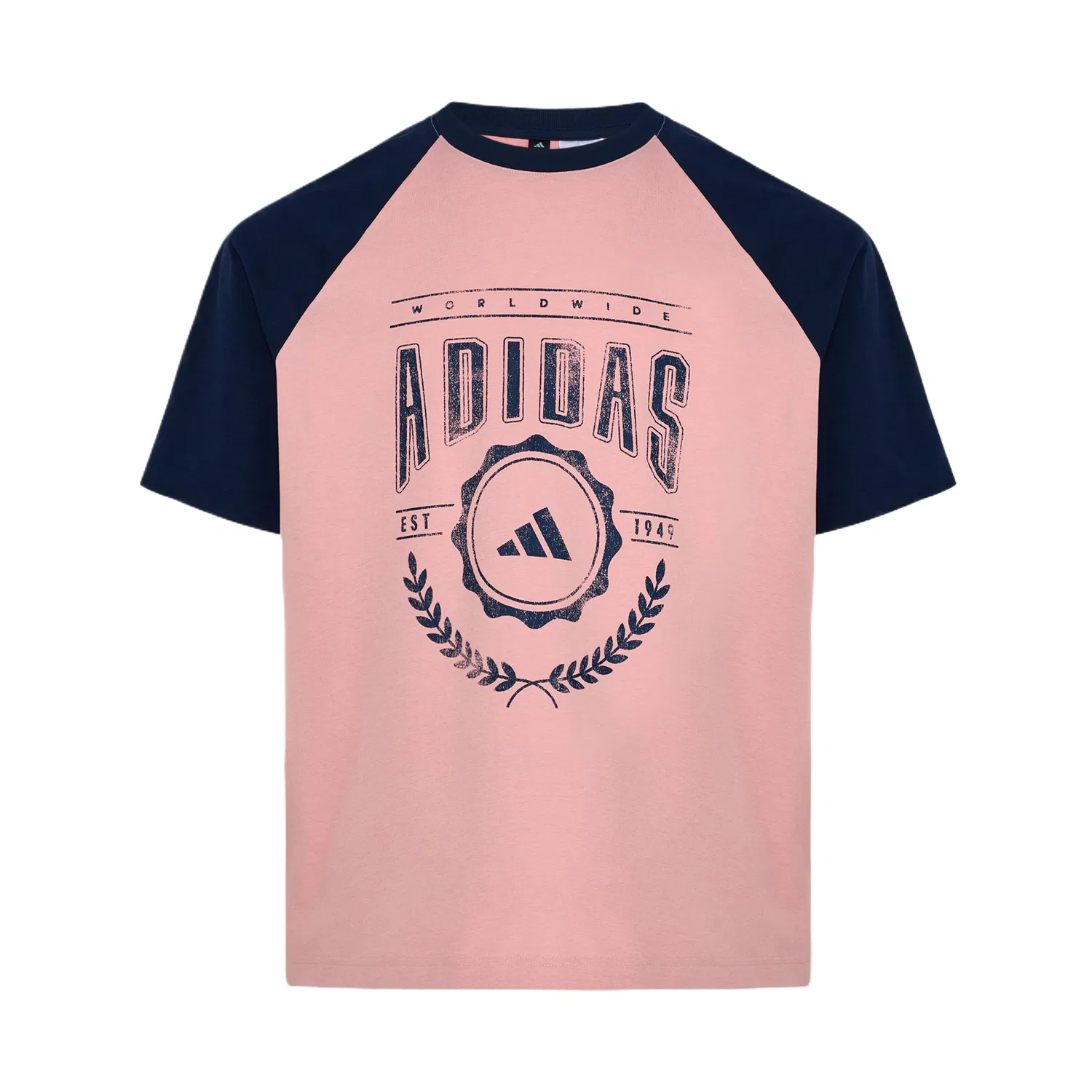 Футболка унисекс Miracle Purple Pink с круглым вырезом Adidas