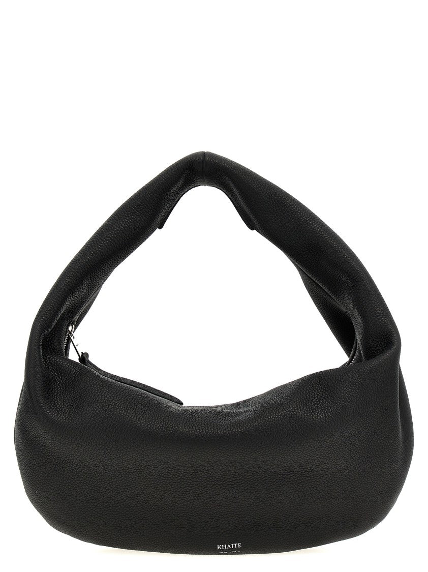 

Средняя сумка Olivia Hobo через плечо KHAITE, черный