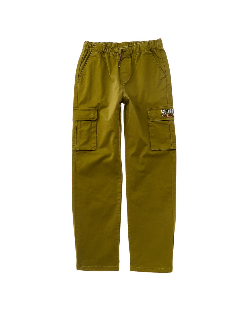 

Брюки из эластичного твила Scotch & Soda, зеленый