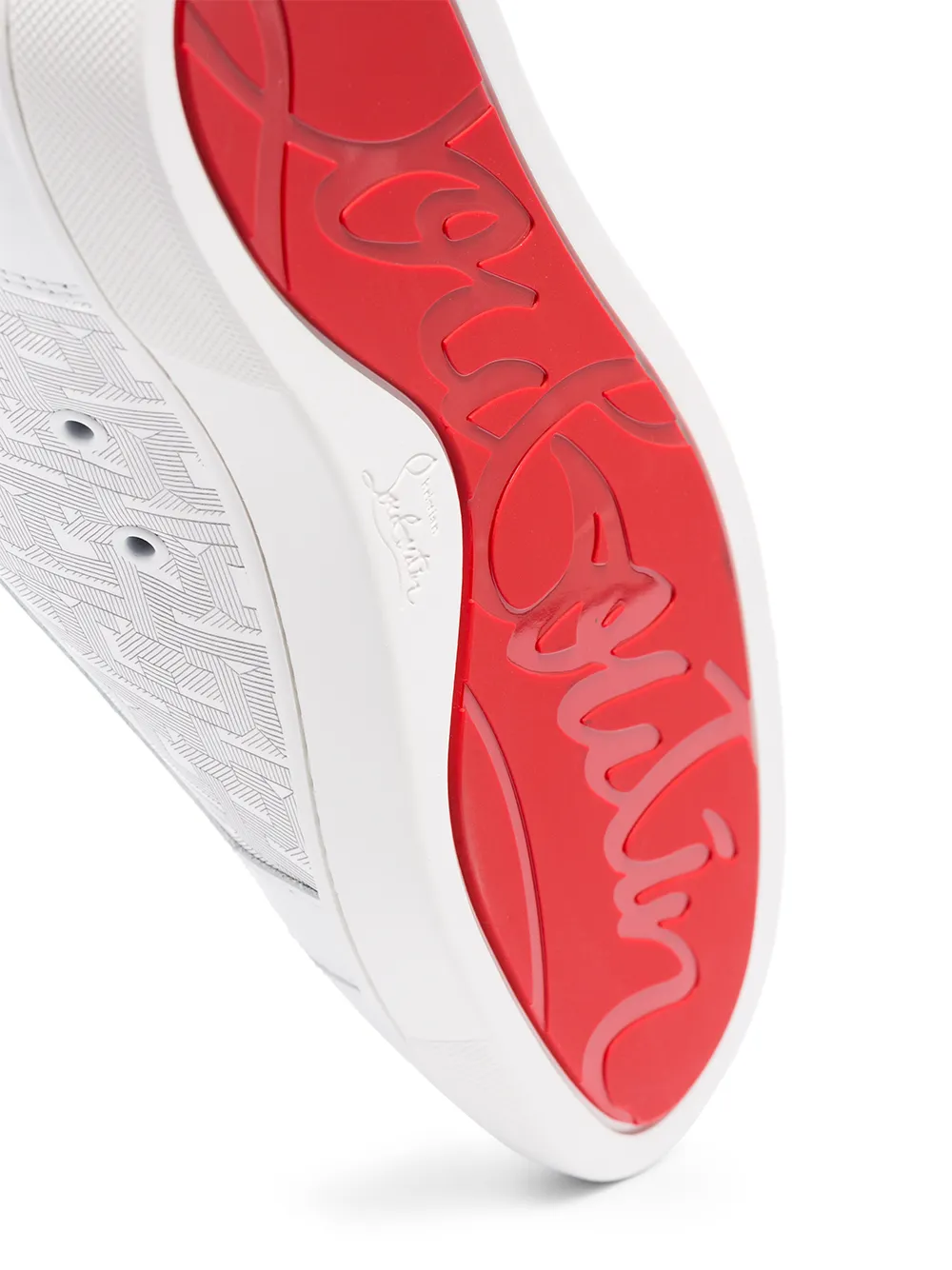 

Высокие кеды Louis с логотипом Christian Louboutin, белый