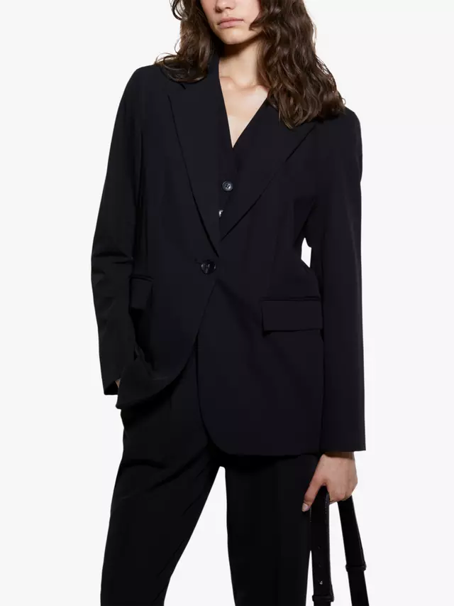 

Блейзер SISLEY Regular Fit, черный