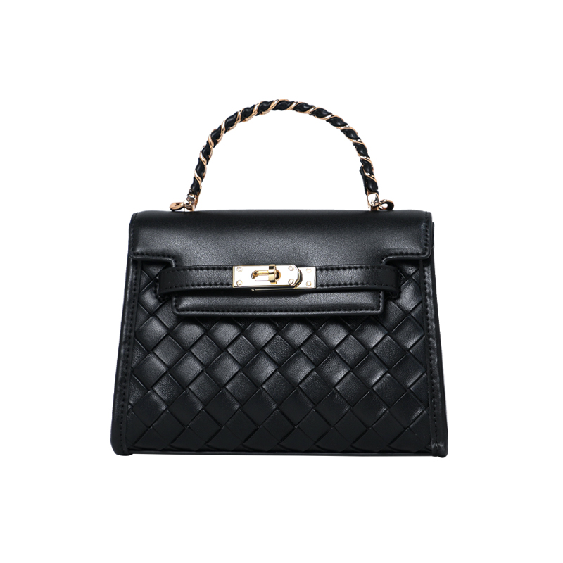 

Сумка женская из искусственной кожи и ткани ELLE, черный