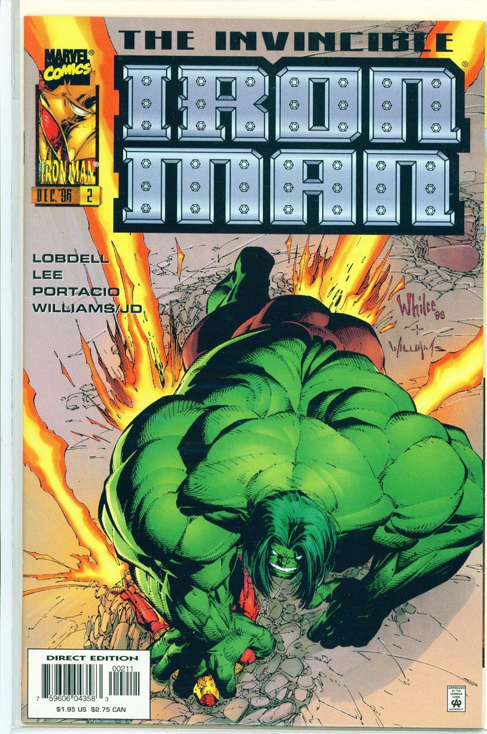 

The Invincible Iron Man - Issue Number 2 - December 1996 (Marvel Comics)