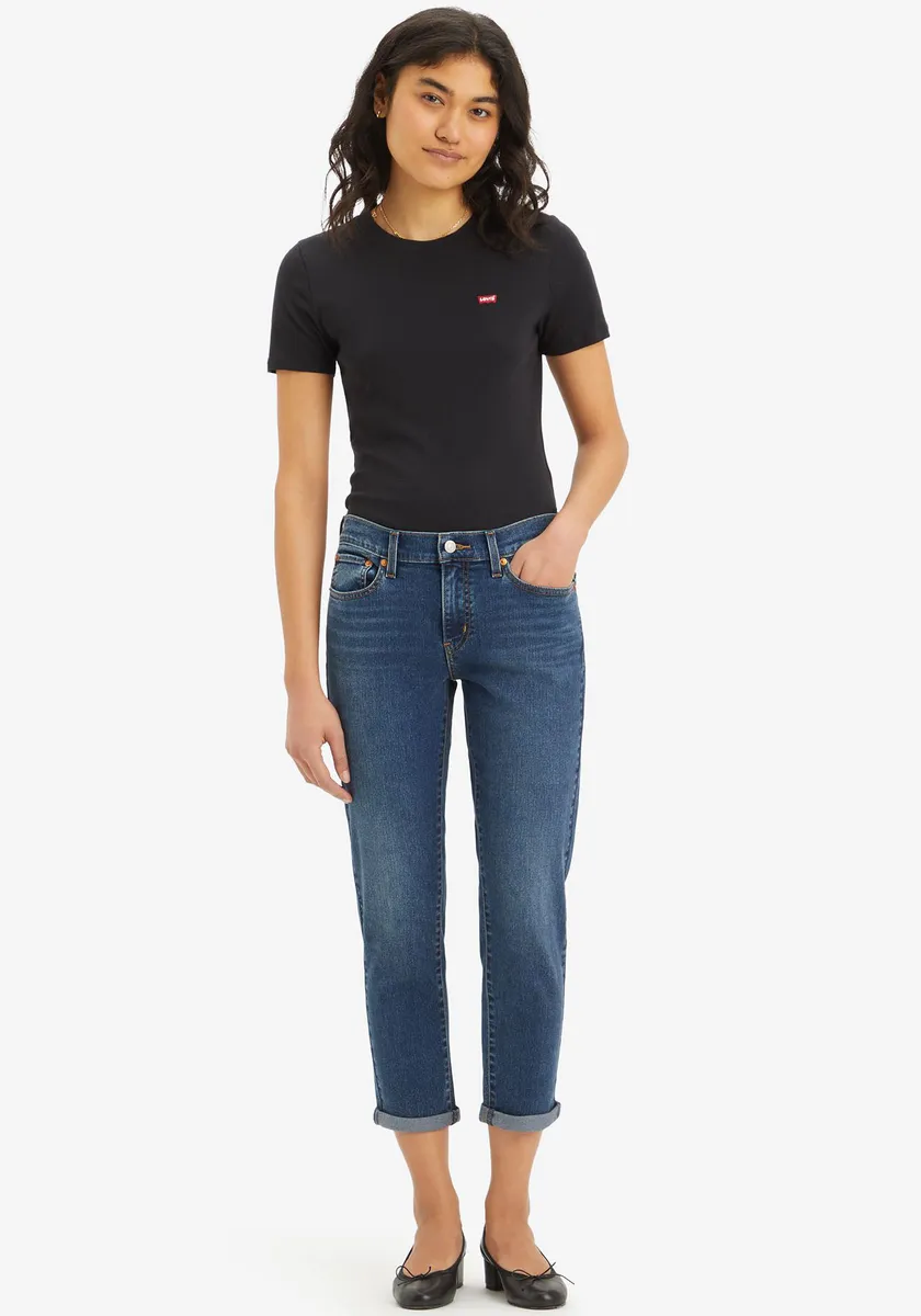 

Джинсы-бойфренды Levi's "MID RISE BOYFRIEND", цвет Bringing The Game