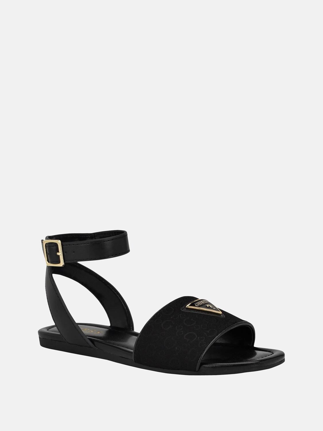 

Сандалии Hazens с логотипом Guess Factory, цвет Black Logo