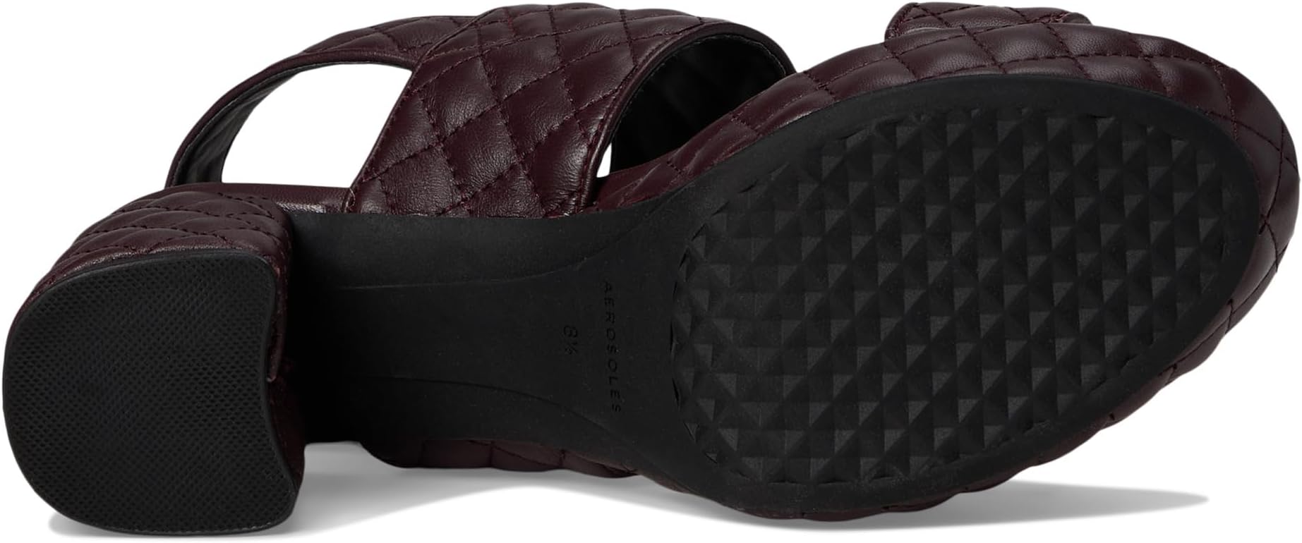 Сандалии Aerosoles Camera Qui, цвет Deep Aubergine Quilted Leather — фото 3