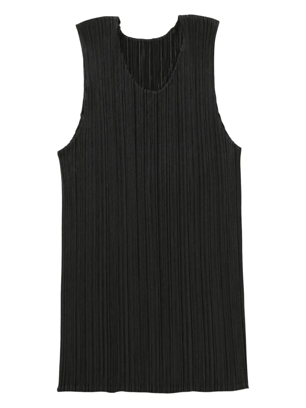 

Плиссированный топ Pleats Please Issey Miyake, черный