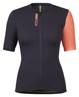 

Женская футболка с коротким рукавом Mavic Essential, темно-синяя/коралловая