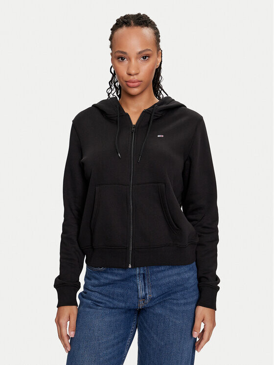 

Толстовка regular fit Tommy Jeans, черный