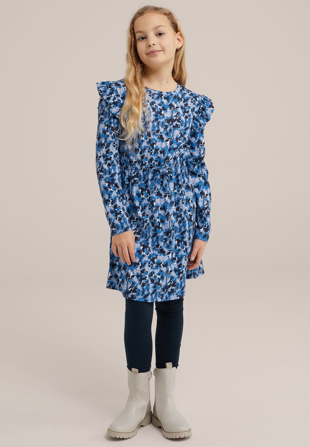 

Платье из джерси WE Fashion, синее