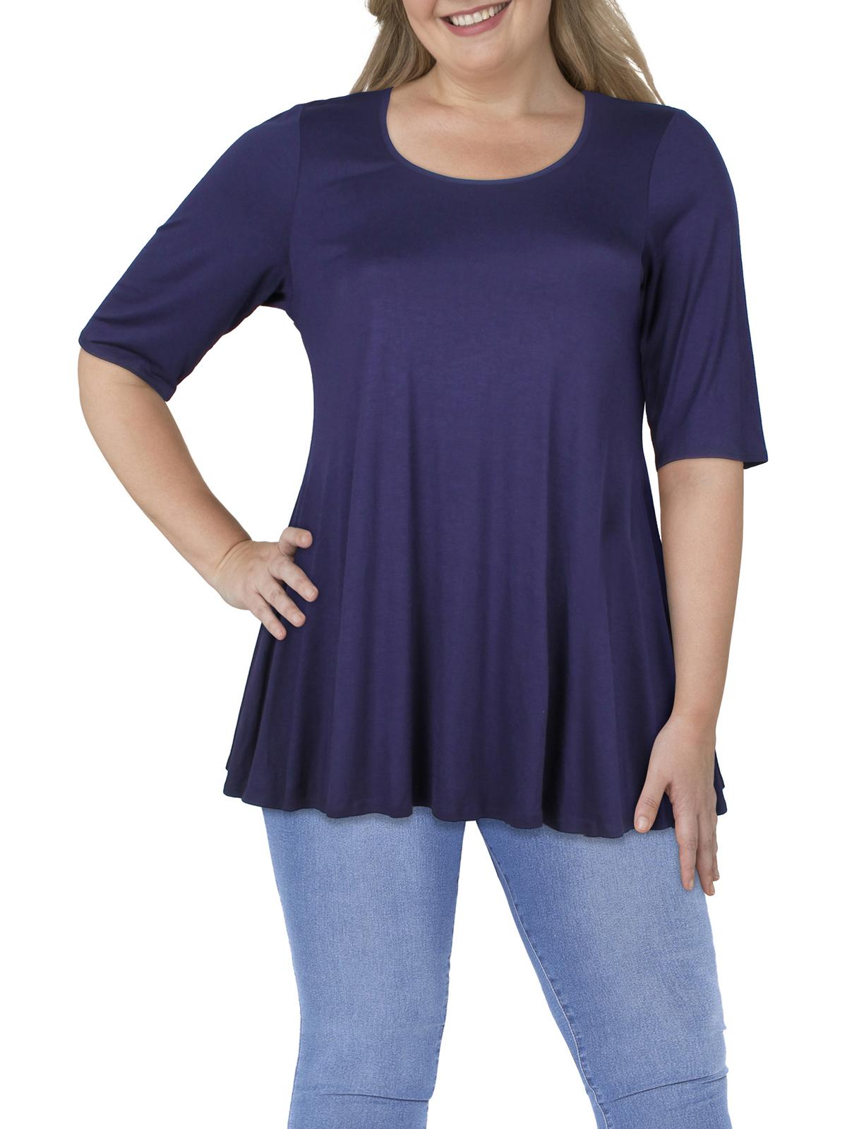 

Блузка женская 24seven Comfort Apparel, темно-синий