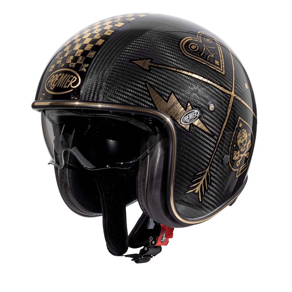 

Открытый шлем Premier Helmets 23 Vintage Carbon NX 22.06, черный