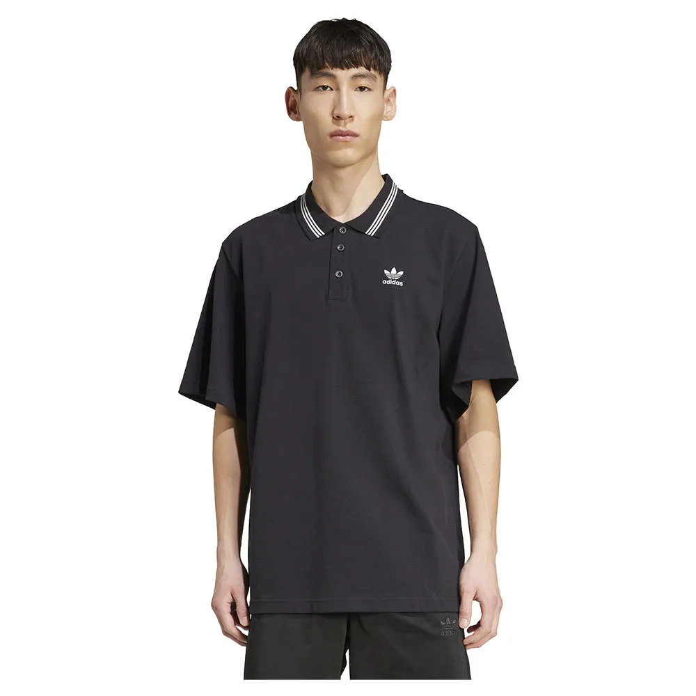 

Поло с коротким рукавом adidas Originals Adicolor Loose, черный