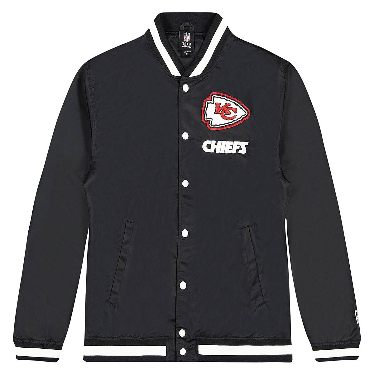 

Куртка NFL KANSAS CITY CHIEFS LOGO SELECT VARSITY JACKET New Era, цвет Schwarz